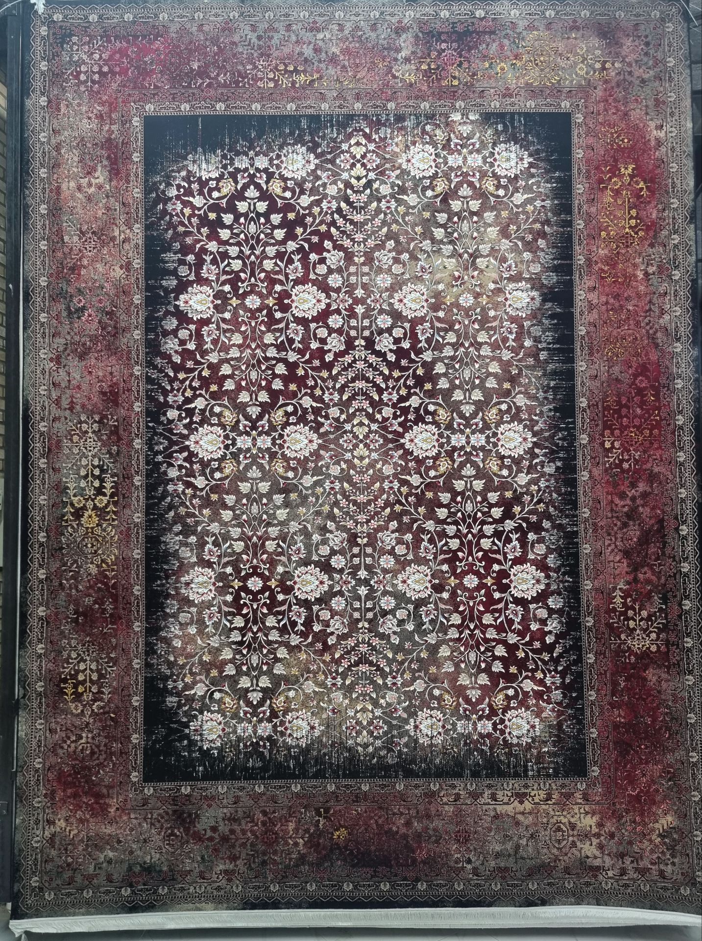 فرش ۱۲۰۰شانه تراکم۳۶۰۰ طرح هاله لاکی