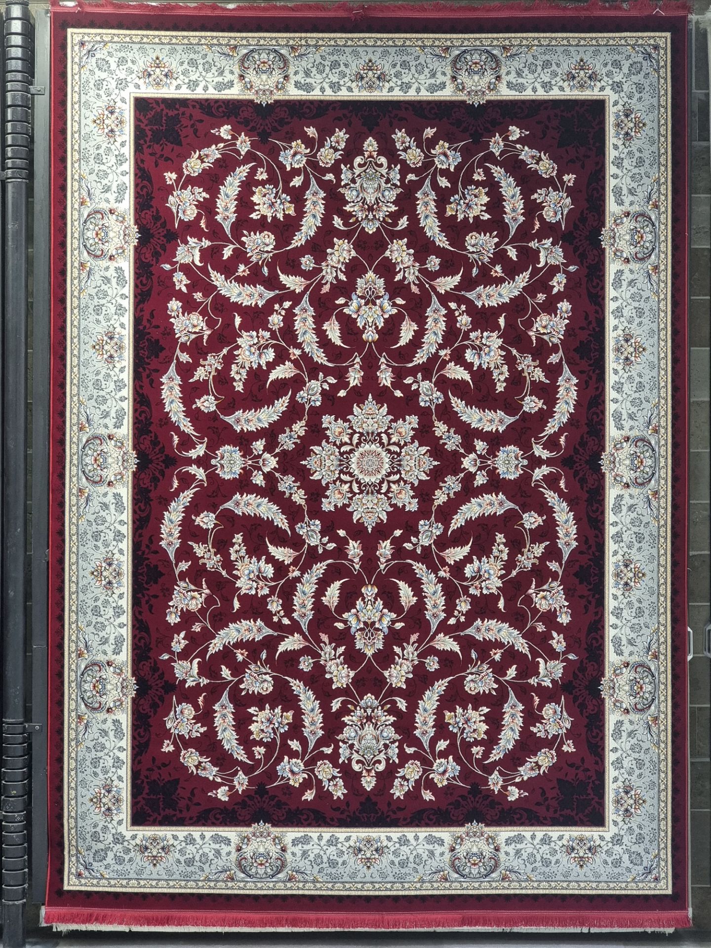 فرش ۷۰۰شانه طرح گندم لاکی