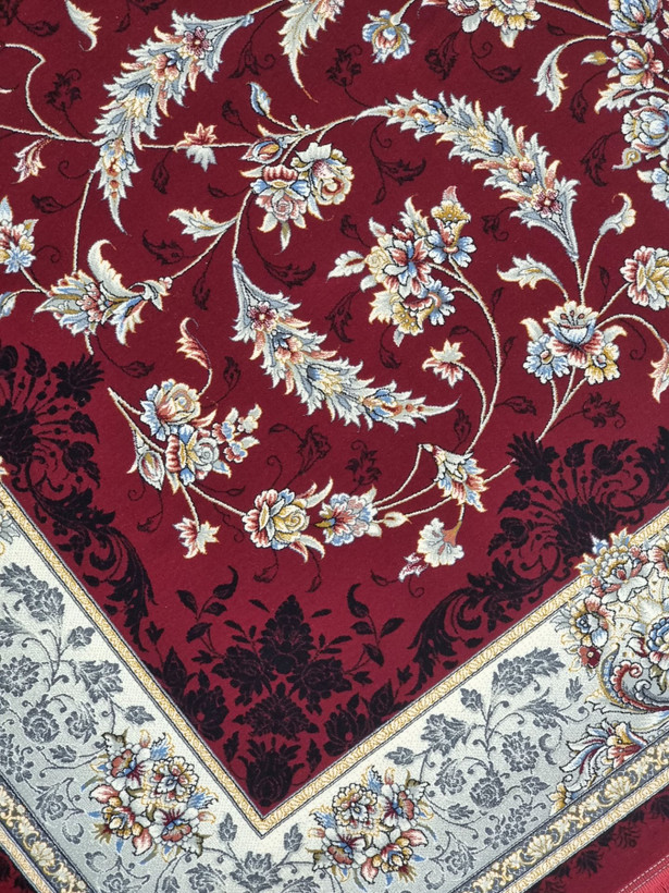 فرش ۷۰۰شانه طرح گندم لاکی